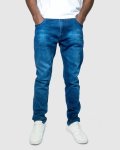 Soviet M Trooper Mens Denim Slim Leg Jeans - Dark Indigo 40