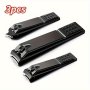 3pcs Stainless Steel Nail Clipper Set - Sharp Durable Fingernail & Toenail Trimmers With Reinforced Grip - Perfect For Men Women And Pets