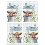 Tear Resistant Deco Print A6 Farm