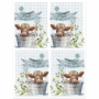 Tear Resistant Deco Print A6 Farm