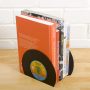 Vinyl Record Bookends Set Of 2