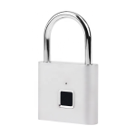Fingerprint Padlock - Silver