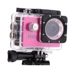 HD Waterproof Sports Action Camera Pink