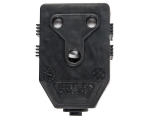 Plug Janus Coupler Pvc Black