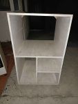 Grey Wooden Cabinet bookshelf