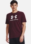 Under Armour Ua Sportstyle Logo Short Sleeve - Burgundy