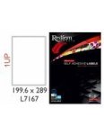 1UPB Multi-purpose Inkjet-laser Labels 199.59MM X 289MM 100 Pack