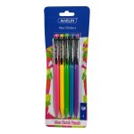 Neo Clickers Clutch Pencils 5’S Assorted 0.5MM X 12