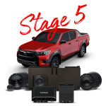 Toyota Hilux Sound Upgrade Stage 5 GD6 Full House Replacing Jbl Sound With Rockford Fosgate Kit