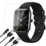 KT65 1.85 Fitness Activity Tracker Smartwatch For Android & Ios