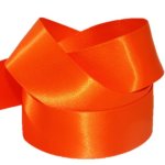 Dfs Tango Orange 25MM Satin Ribbon