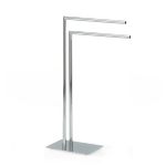 Kela Free Standing Towel Rack For Bathroom Style Collection Chrome