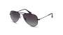 Aviator Kids Sunglasses In Black - Black / One Size