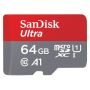 Sandisk 64GB Ultra Micro Sdhc Uhs-i Memory Card