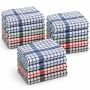 Heavy Dish Cloth 15 Pack - 100% Cotton Cleaning Cloths & Wipes