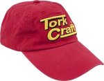 Tork Craft Base Ball Cap Red Adjustable One Size Fits All