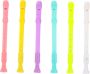 6PCS Flute Shape Pen Gel Pen Stationery For Boys And Girls Teens Adults