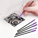 20PCS Silicone Sewing Machine Cleaning Brushes - Reusable Thick Bristles For Hard-to-reach Corners & Gaps