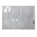 Christmas Face On A Stick Mould