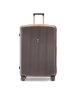 CELLINI Echolac Dynasty Large 4 Wheel Trolley Case Dark Chocolate