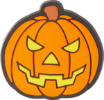 Jack O Lantern Jibbitz - Multi Osfa