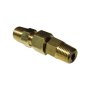 Copper Air Connector Of 1/2 Inch Thread Of 11MM Bevelled Fitting Male And Female Pair