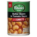 Rhodes Butter Beans In Tomato Sauce 400G