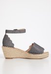JAYDA3 Espadrille Wedge Heel - Pewter