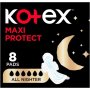 Kotex All Nighter Maxi Pads 8 Pads