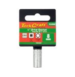 Tork Craft Socket 8MM 1 4" Dr Crv 12PT
