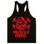 Muscle Dog Vest Black