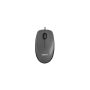 Logitech Mouse M90 - Grey - USB - 910-001793