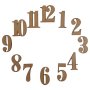 Clock Numbers 1-12 Supawood 70MM
