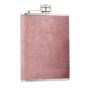 240ML Light Pink Stainless Steel Wine Flask Portable Ergonomic Grip Design