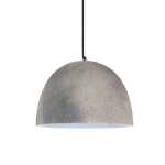 Rosalina Ceramic Pendant Light Grey White - White