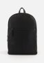 Zip Detail Faux Leather Backpack