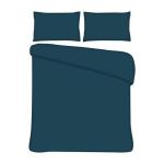 Plain Navy Single Duvet Cover