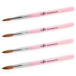 Bella Kolinsky Acrylic Brush 5 Size Options