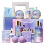 Mother's Day Gift Spa Kit For Women 12 Pcs Luxury Bath Skin Care Shower Bath Set Spa Gift Sets With Reusable Bag Bath Bomb