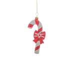 Candy. Candy Cane White Hanging Ornament 2X75X14CM