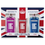 Gin Giftpack 3 X 50ML London Dry Blueb&elderf Rose & Raspb