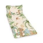Dinosaur Nap Pad Travel Nap Pad Dino World Beige Adventure