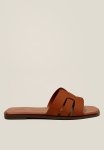 Cotton On Sierra Woven Slide - Burnished Tan