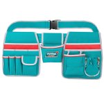 Total Tools Tool Bag Adjustable Belt 12 Pocket