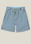 Cotton On Bobby Board Short - Stargazer white Vertical Stripe