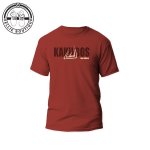 Kakiebos Mens Stick Stick Z1 T-Shirt - Tabasco - 5XL