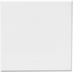 3VW62 Blank Cover Plate White 100X100MM 3