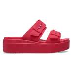 Brooklyn Buckle Low Wedge - Digital Raspberry W11