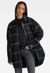 G-star Raw Regular Bf Overshirt Wmn - Dk Black Louis Check