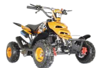 Kxd Road Runner ATV10B 3HP 50CC MINI Quad With Rubber Wheels 4-10 Years - Orange